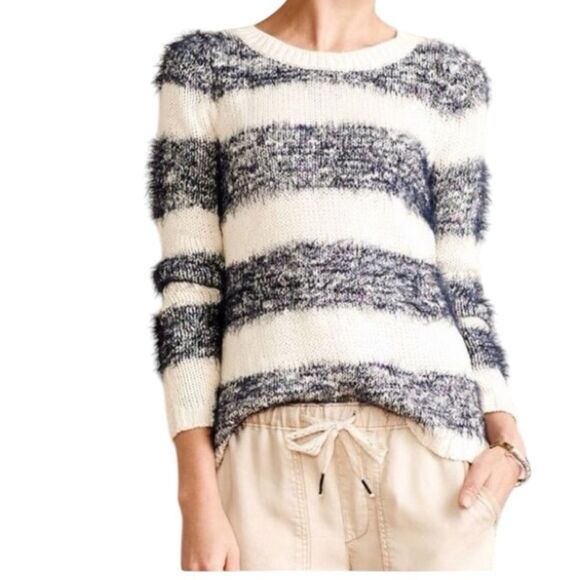 ANTHROPOLOGIE Tabitha Eye Lash Sweater - Picture 1 of 6